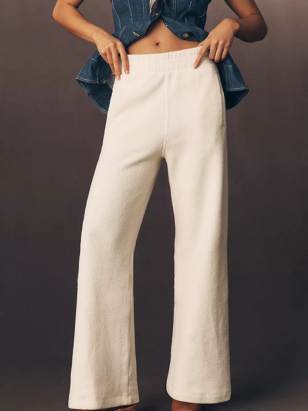 NWT THE GREAT. The Plush Victory Sweatpants